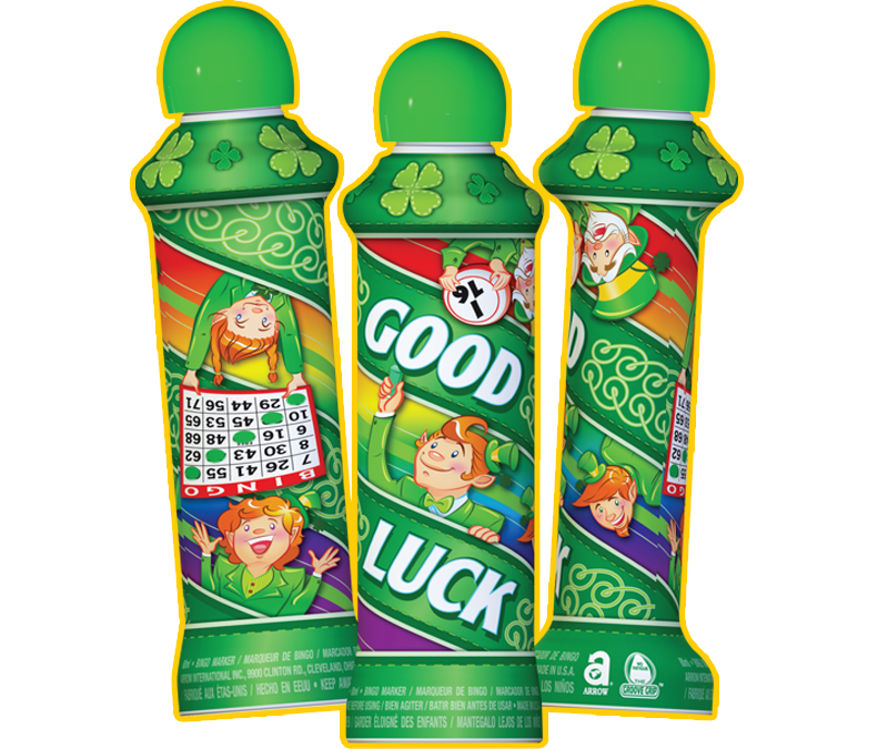 St. Patrick's Day Bingo Ink Marker