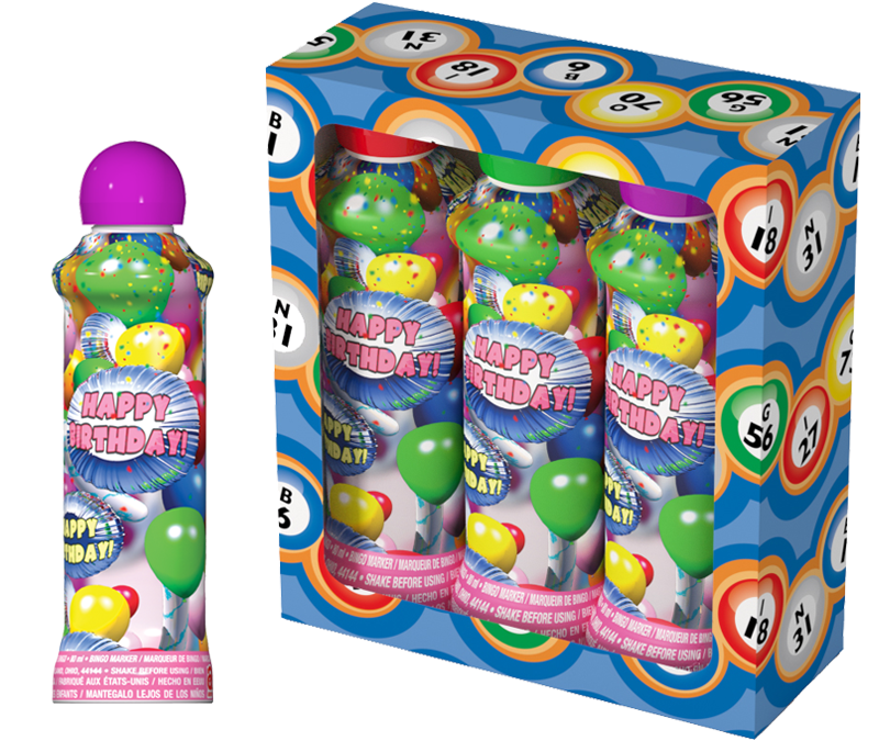 Happy Birthday Bingo Ink Gift Set