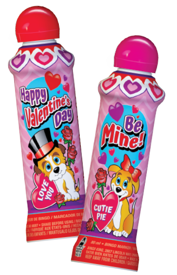 Valentine's Day Bingo Ink Markers
